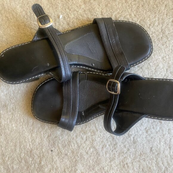 Aerosoles strappy black sandals size 9.5 - Picture 5 of 9